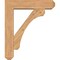 Ekena Millwork Legacy Craftsman Smooth Bracket w/ Offset Brace, Western Red Cedar, 7 1/2"W x 32"D x 38"H BKT0806X32X38LEC04SWR - alternate 3